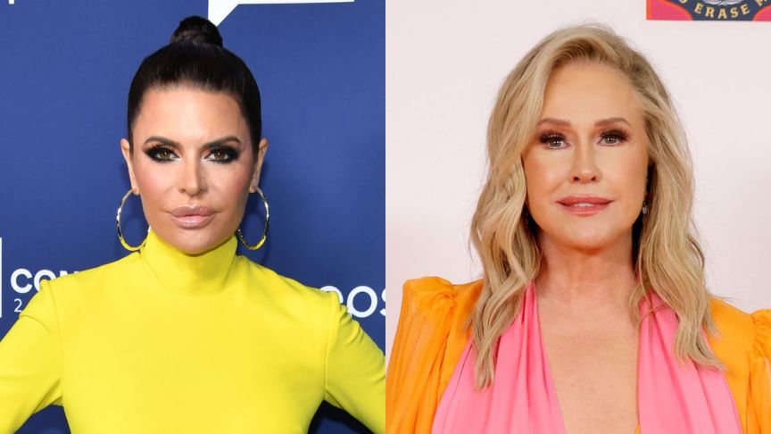 Lisa Rinna and Kathy Hilton