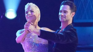Selma Blair and Sasha Farber