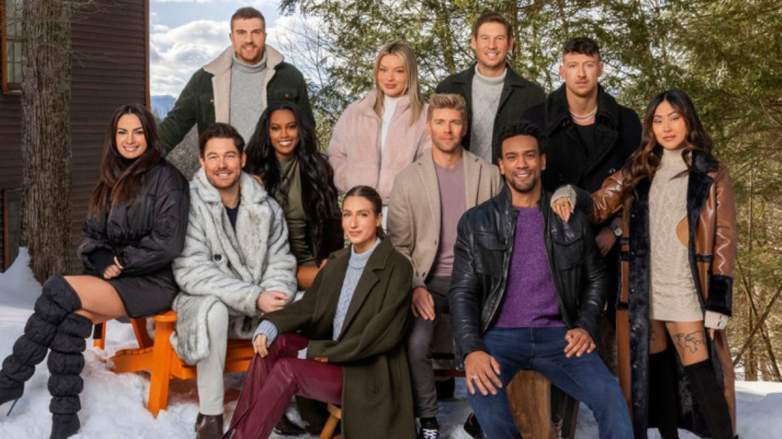 Winter House cast