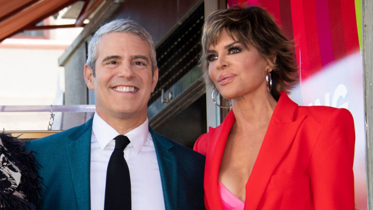 Andy Cohen and Lisa Rinna