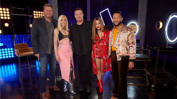 "The Voice" cast