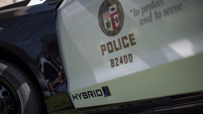 LAPD car