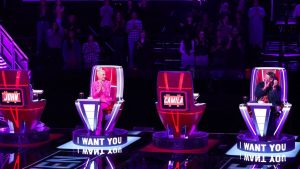 Gwen Stefani and Blake Shelton