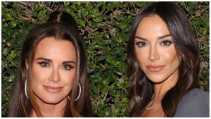 Kyle Richards Farrah Aldjufrie