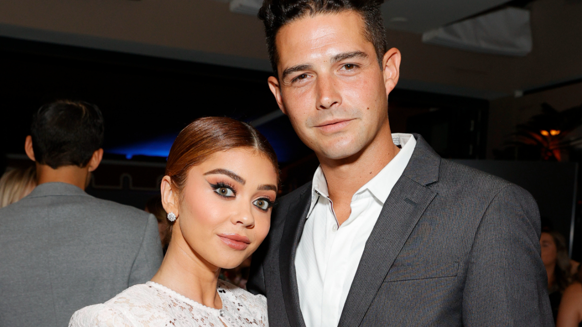 Sarah Hyland and Wells Adams.