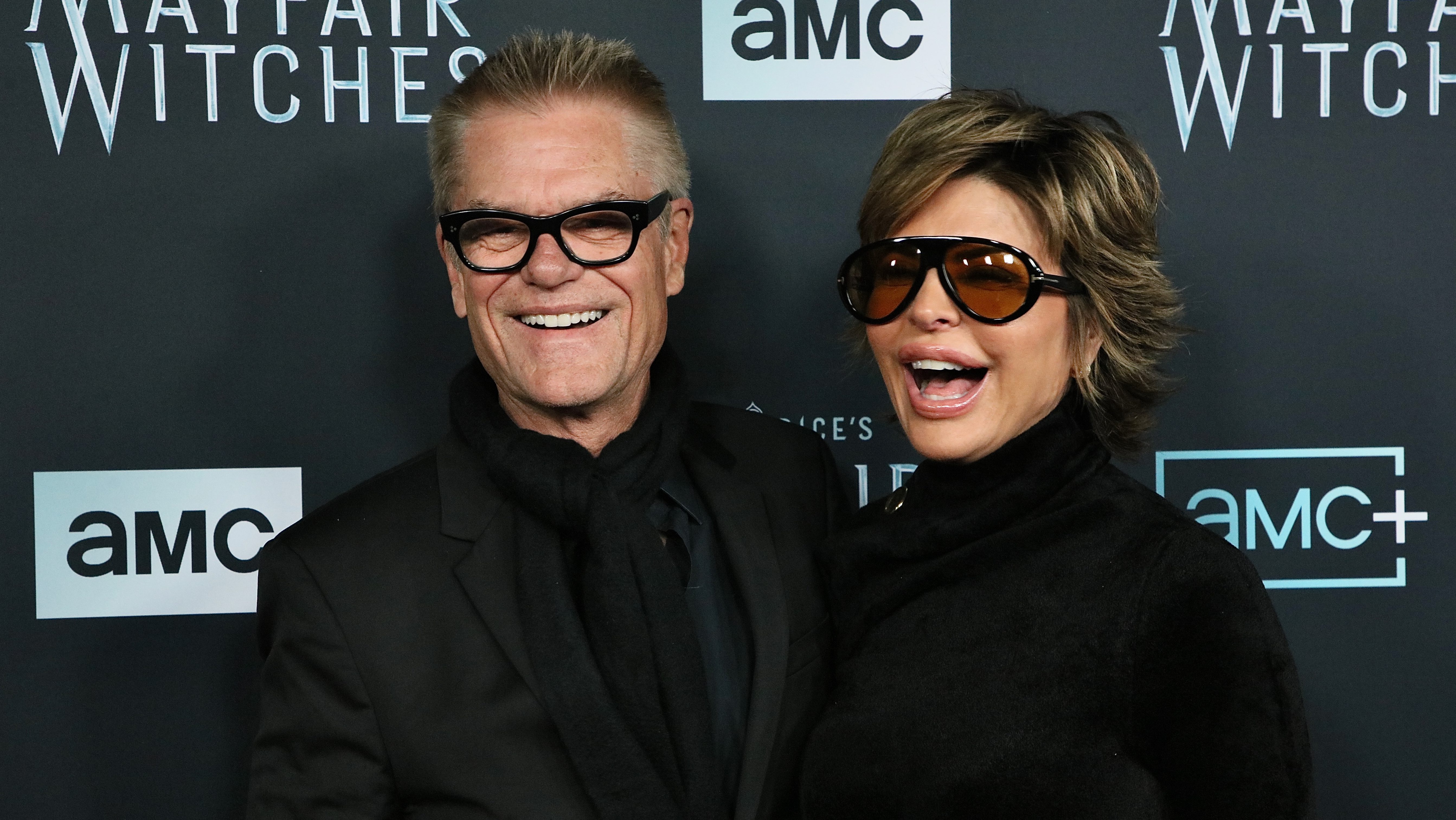harry hamlin lisa rinna shoulder surgery instagram photo