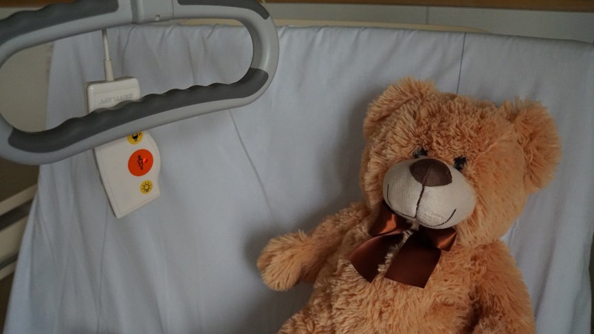 Teddy bear in hospital