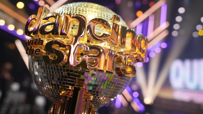 The Mirrorball Trophy.