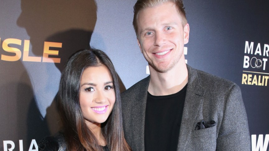 Catherine Giudici and Sean Lowe.