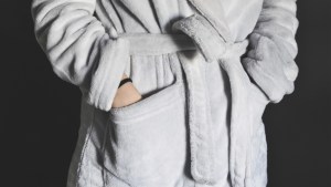 Bathrobe.