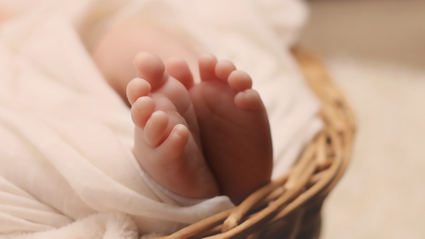 Baby feet.