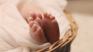 Baby feet.