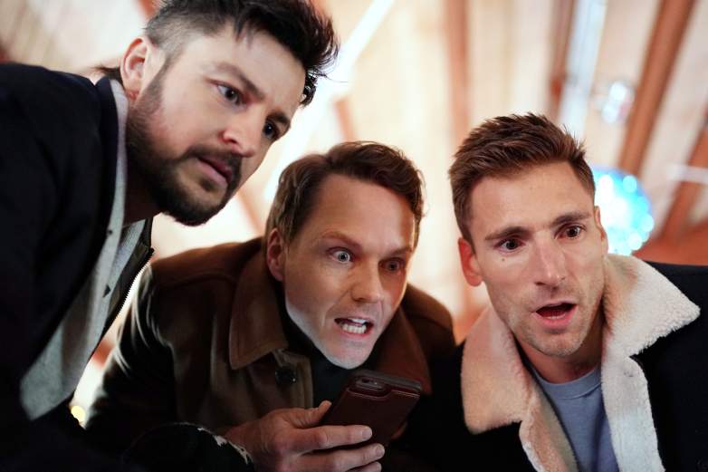 Tyler Hynes, Paul Campbell, Andrew Walker