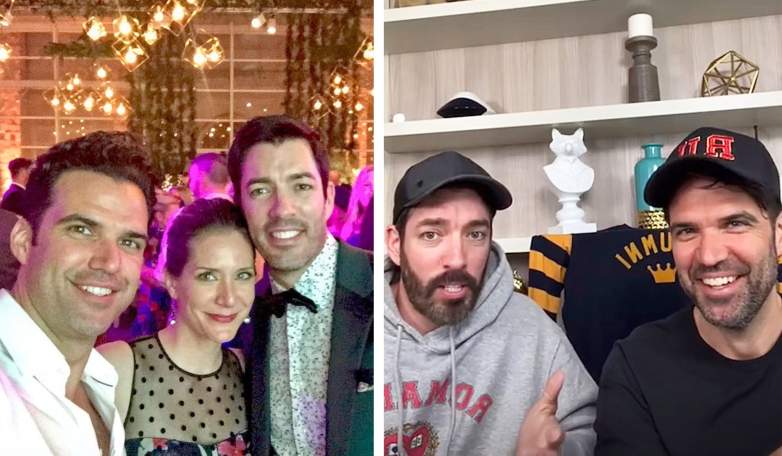 Benjamin Ayres with Drew Scott