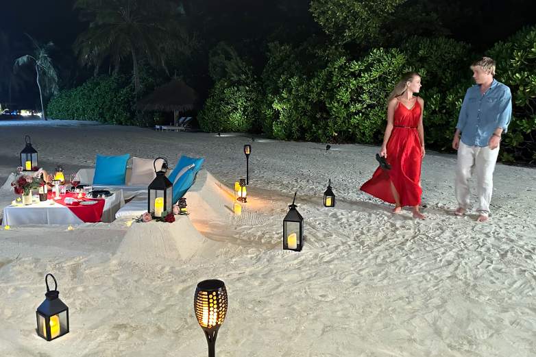 Love in the Maldives