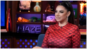 Jennifer Aydin on "Watch What Happens Live."