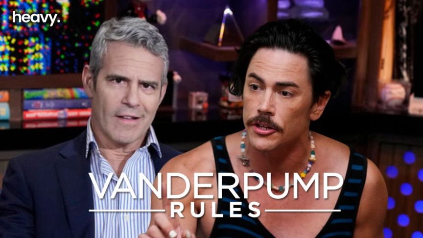 Andy Cohen and Tom Sandoval