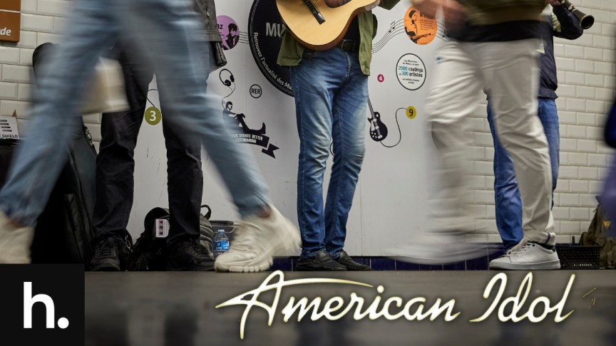 Subway performer