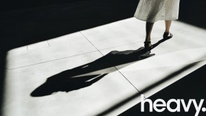 A shadow.