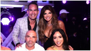 Luis Ruelas, Melissa Gorga, Joe Gorga, and Teresa Giudice.