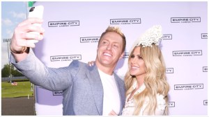 Kroy Biermann and Kim Zolciak.