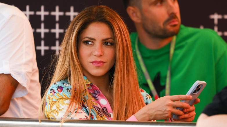 Shakira at the F1 Spanish Grand Prix