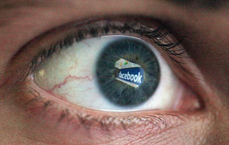 looking at social media