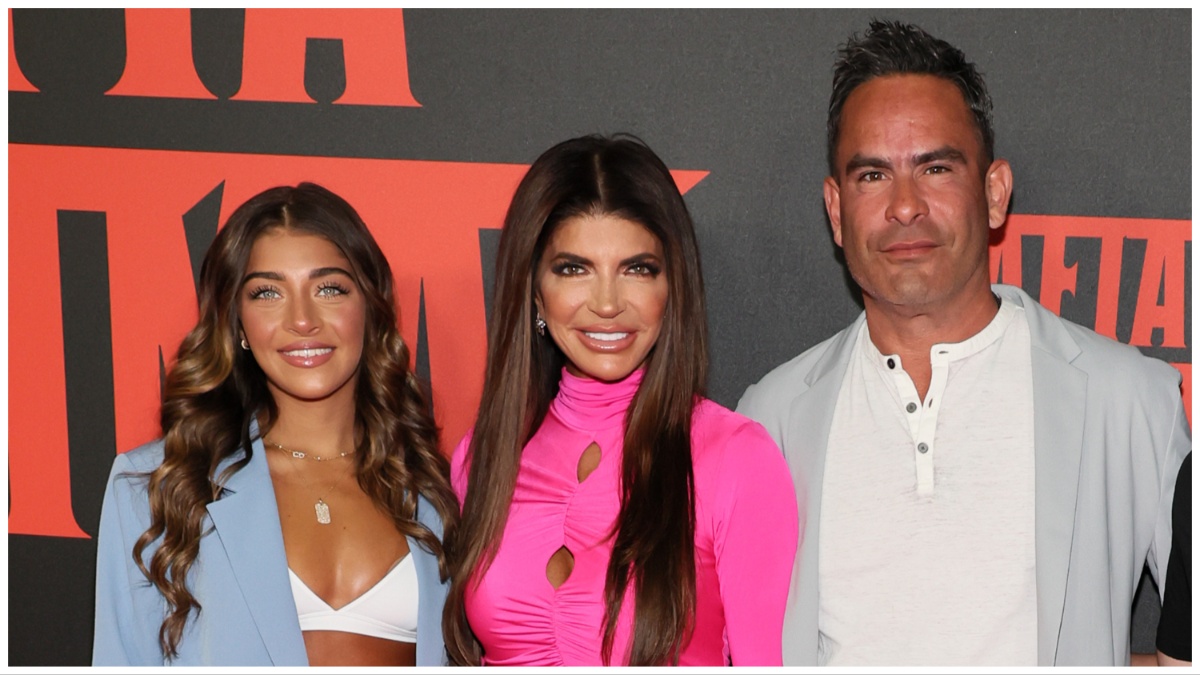 Gia Giudice, Teresa Giudice, and Luis Ruelas.