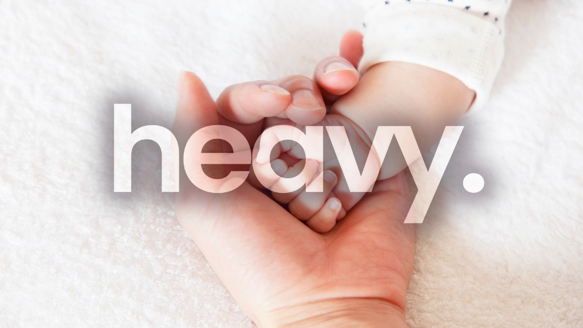 Baby hand.
