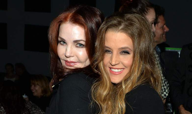 Priscilla Presley and Lisa Marie Presley