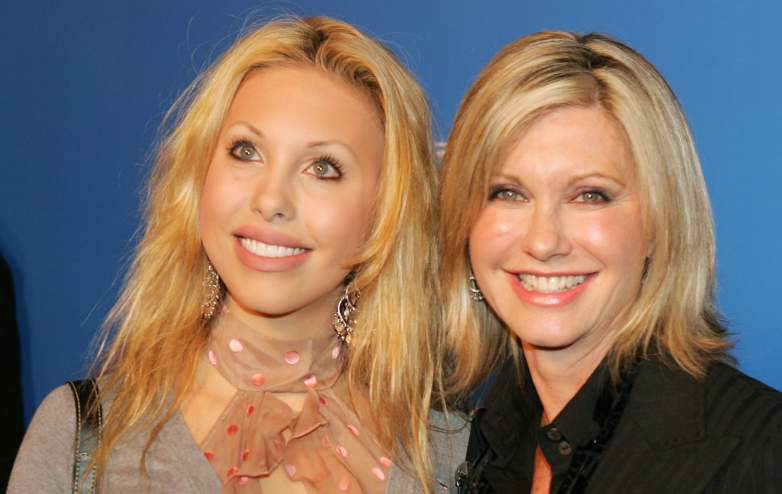 Chloe Lattanzi and her mom, Olivia Newton-John