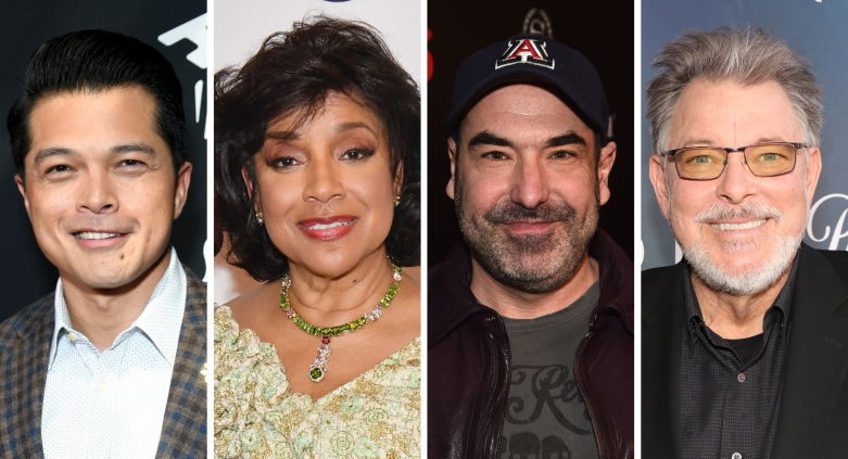 Vincent Rodriguez III, Phylicia Rashad, Rick Hoffman, Jonathan Frakes