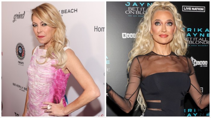 Sutton Stracke and Erika Jayne.