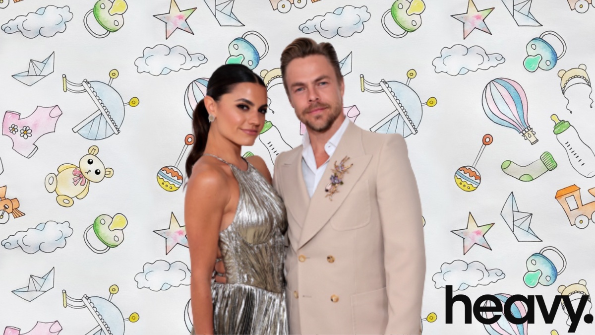 Hayley Erbert and Derek Hough.