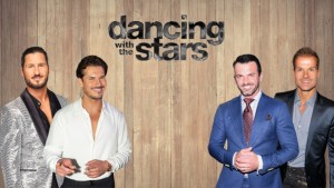 Val Chmerkovskiy, Gleb Savchenko, Tony Dovolani, and Louis Van Amstel.