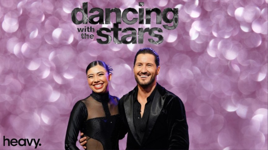 Xochitl Gomez and Val Chmerkovskiy