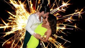 Val Chmerkovskiy and Jenna Johnson.