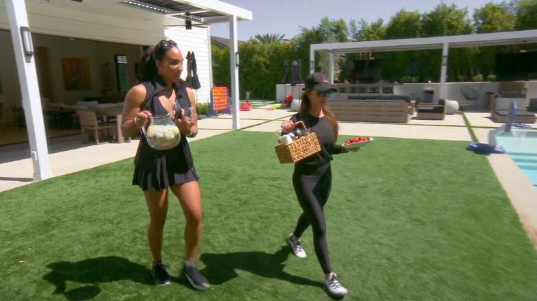 Annemarie Wiley and Kyle Richards