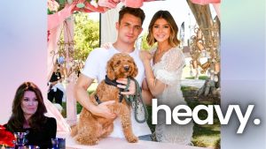 Lisa Vanderpump, James Kennedy, and Rachel Leviss.