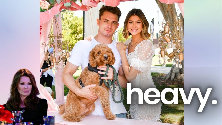 Lisa Vanderpump, James Kennedy, and Rachel Leviss.