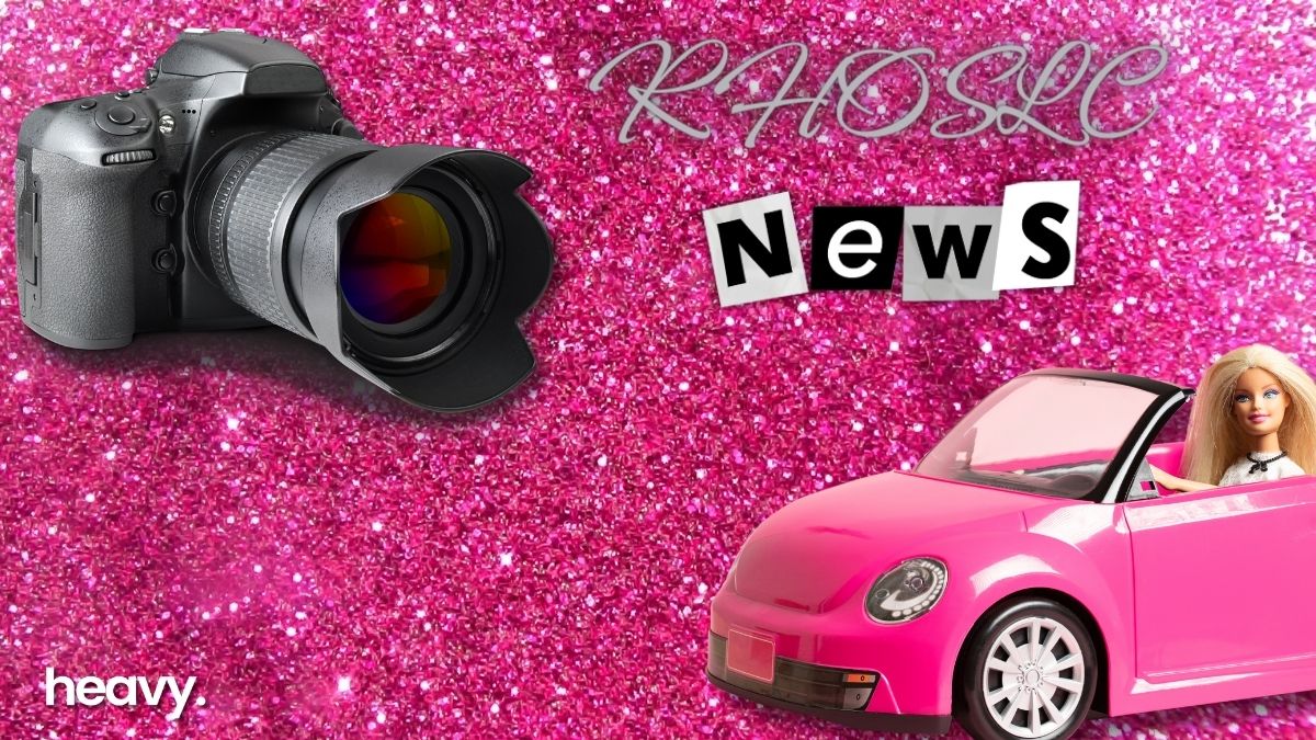 Camera and Barbie.