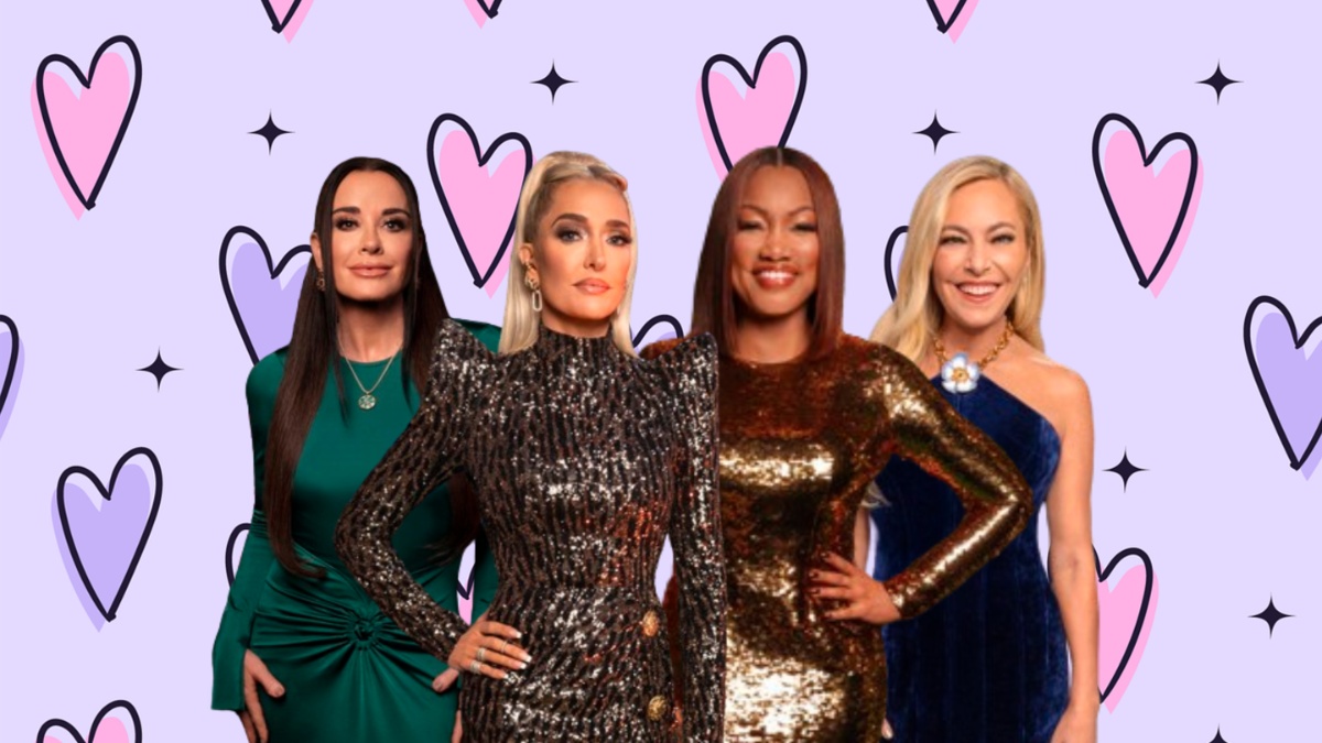 Kyle Richards, Erika Jayne, Garcelle Beauvais, and Sutton Stracke.