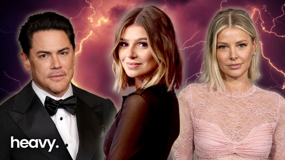 Tom Sandoval, Rachel Leviss, and Ariana Madix.