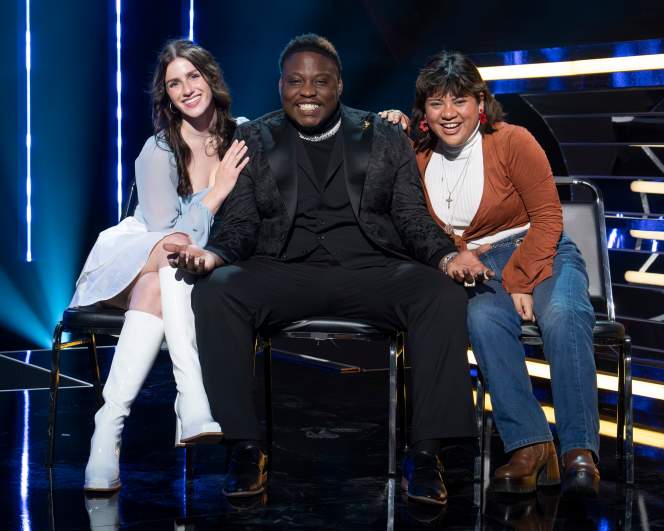 Abi Carter, Odell Bunton Jr., and Julia Gagnon