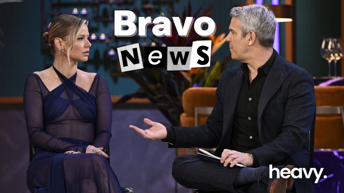 Ariana Madix and Andy Cohen at the "Vanderpump Rules" season 11 reunion.