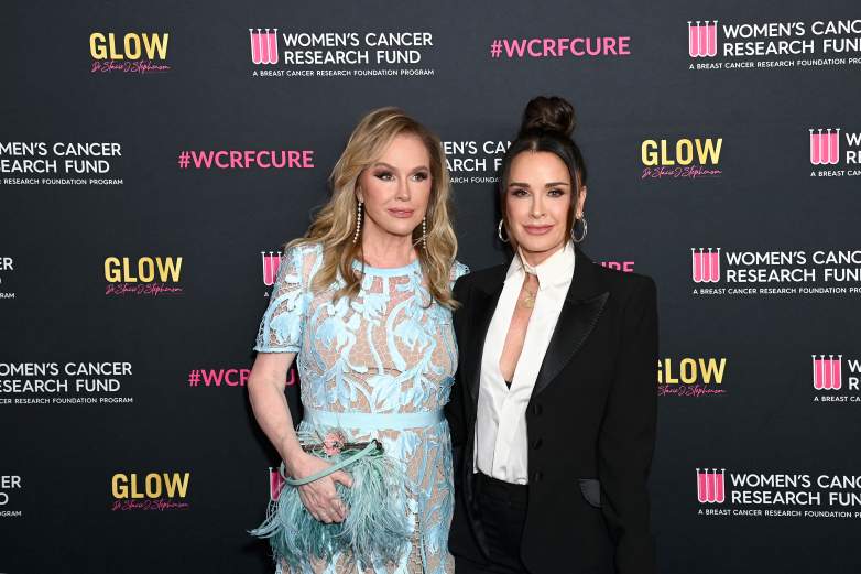 Kathy Hilton and Kyle Richards