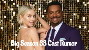 Julianne Hough and Alfonso Ribeiro.