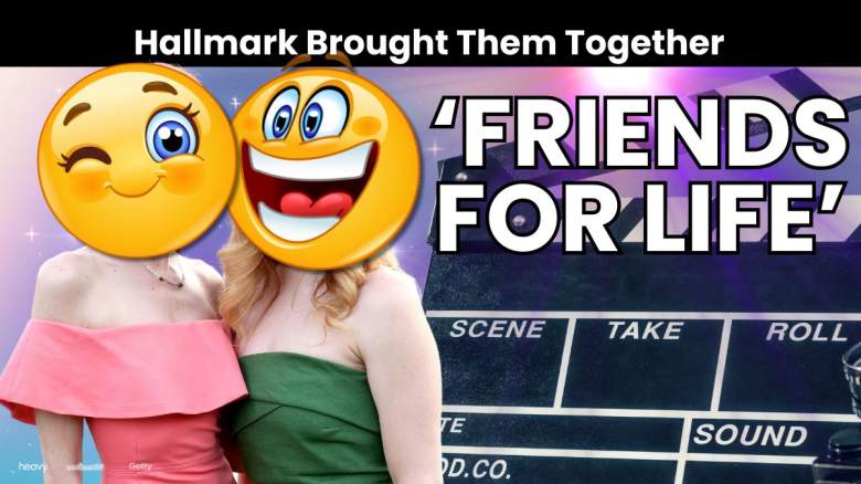 These Hallmark stars became instant friends.