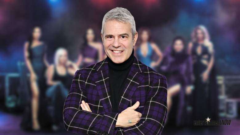 Andy Cohen and the RHONJ cast.