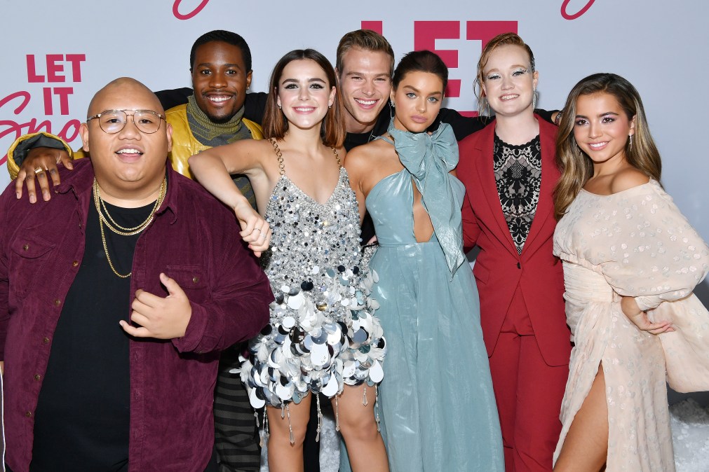 The Cast of "Let It Snow."